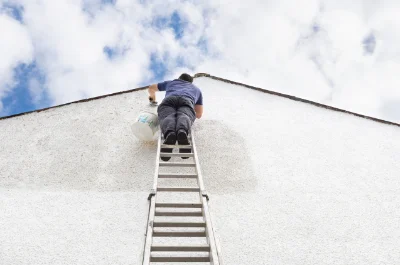 Peinture extérieure à Saussay — façades et ravalement